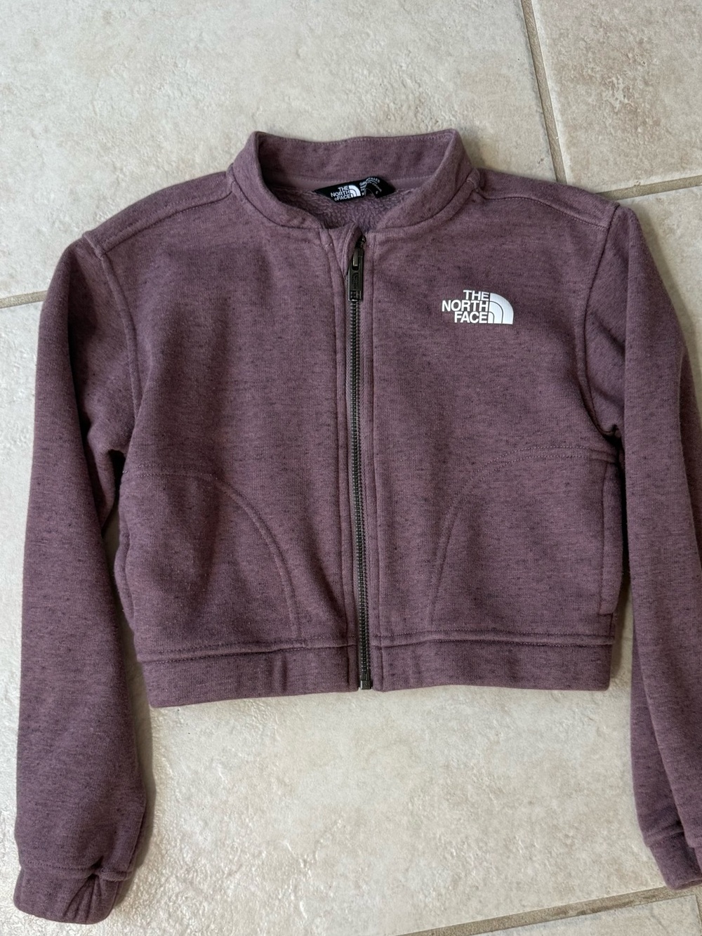 The North Face Girls' Plum Full-Zip Fleece Jacket
